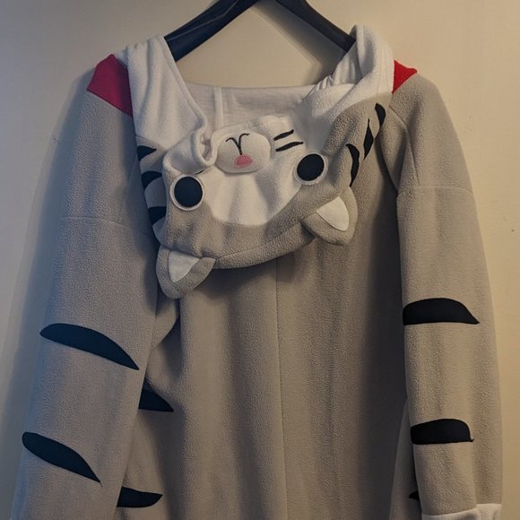 Cat adult pajama onesie - Picture 3 of 4